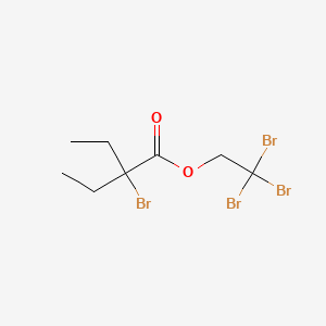 Butyric acid, 2-bromo-2-ethyl-, 2,2,2-tribromoethyl ester