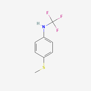 4-(methylthio)-N-(trifluoromethyl)aniline