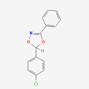 5-(4-Chlorophenyl)-3-phenyl-1,4,2-dioxazole