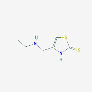 4-((Ethylamino)methyl)thiazole-2-thiol