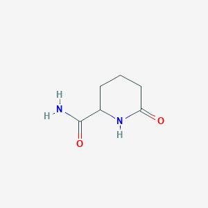 2-Piperidinecarboxamide, 6-oxo-