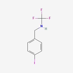 1,1,1-trifluoro-N-(4-iodobenzyl)methanamine