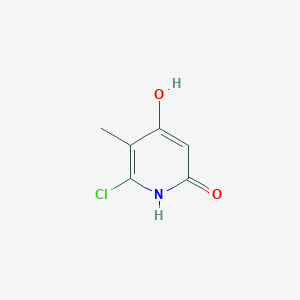 6-chloro-4-hydroxy-5-methylpyridin-2(1H)-one