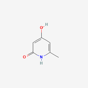 molecular formula C6H7NO2 B1395542 2,4-Dihydroxy-6-methylpyridine CAS No. 70254-45-4