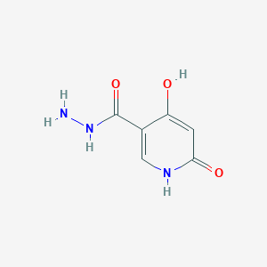 B1395580 4,6-Dihydroxynicotinohydrazide CAS No. 5466-46-6