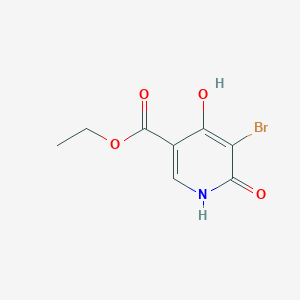 B1395588 Ethyl 5-bromo-4,6-dihydroxynicotinate CAS No. 89978-58-5