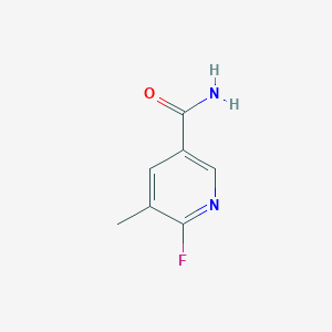 B1395614 6-Fluoro-5-methylnicotinamide CAS No. 1211510-83-6