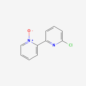 molecular formula C10H7ClN2O B13956250 6-Chloro-2,2'-bipyridine N'-oxide CAS No. 326821-44-7