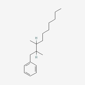 molecular formula C18H30 B13956264 (2,3-Dimethyldecyl)benzene 