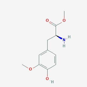 B139565 Methyl 3-methoxy-L-tyrosinate CAS No. 78148-37-5