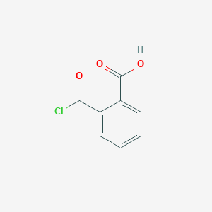 molecular formula C8H5ClO3 B13956535 2-(Chlorocarbonyl)benzoic acid CAS No. 30247-86-0