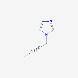 molecular formula C7H8N2 B13956612 1-Subsituted 1H-imidazole, 15 CAS No. 31410-02-3