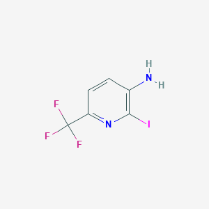 B1395662 2-Iodo-6-(trifluoromethyl)pyridin-3-amine CAS No. 920979-04-0