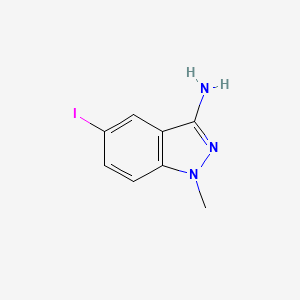 B1395669 5-Iodo-1-methyl-1H-indazol-3-amine CAS No. 1227955-23-8