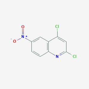 molecular formula C9H4Cl2N2O2 B1395686 2,4-二氯-6-硝基喹啉 CAS No. 408523-59-1