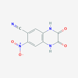 B013957 6-Cyano-7-nitroquinoxaline-2,3-dione CAS No. 115066-14-3
