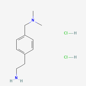 B1395721 [4-(2-Aminoethyl)benzyl]dimethylamine dihydrochloride CAS No. 1202890-08-1