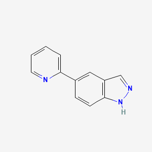 B1395764 5-Pyridin-2-YL-1H-indazole CAS No. 885272-51-5
