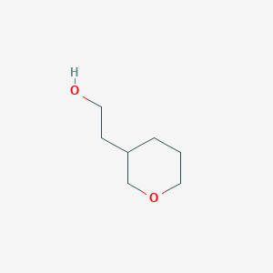 molecular formula C7H14O2 B1395766 2-(四氢-2H-吡喃-3-基)乙醇 CAS No. 1050493-77-0