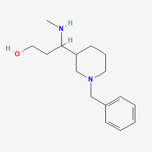 3-(1-Benzylpiperidin-3-yl)-3-(methylamino)propan-1-ol