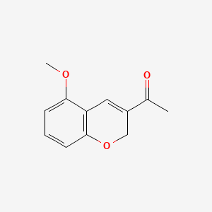 2H-1-Benzopyran, 3-acetyl-5-methoxy-