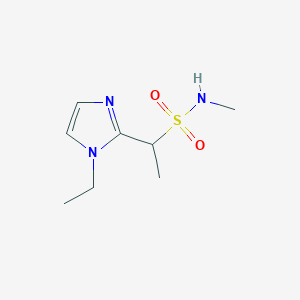 1-(1-ethyl-1H-imidazol-2-yl)-N-methylethanesulfonamide