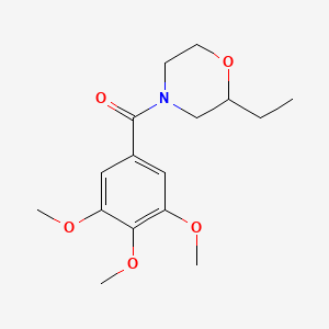 2-Ethyl-4-(3,4,5-trimethoxybenzoyl)morpholine