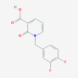 B1395780 1-(3,4-Difluorobenzyl)-2-oxo-1,2-dihydropyridine-3-carboxylic acid CAS No. 1001413-01-9