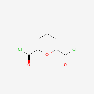 4H-Pyran-2,6-dicarbonyl dichloride