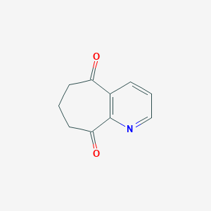 7,8-dihydro-5H-cyclohepta[b]pyridine-5,9(6H)-dione