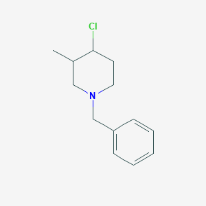 1-Benzyl-4-chloro-3-methylpiperidine