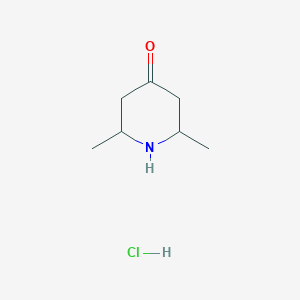 B1395787 2,6-Dimethylpiperidin-4-one hydrochloride CAS No. 1005397-62-5