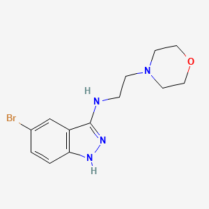 5-Bromo-N-[2-(4-morpholinyl)ethyl]-1H-indazol-3-amine