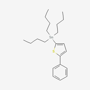 Tributyl(5-phenylthiophen-2-YL)stannane