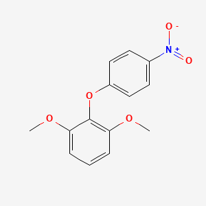 1-(2,6-Dimethoxyphenoxy)-4-nitrobenzene