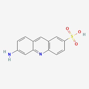 7-Acridinesulfonic acid, 3-amino-