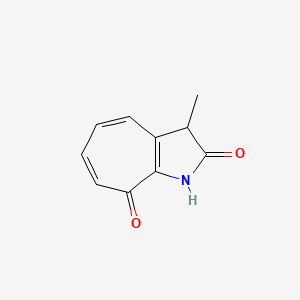 3-Methylcyclohepta[b]pyrrole-2,8(1H,3H)-dione