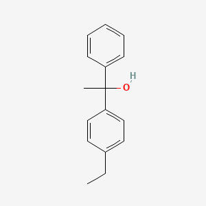 1-(4-Ethylphenyl)-1-phenylethan-1-ol