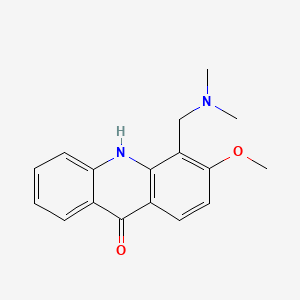 9-Acridanone, 4-(dimethylaminomethyl)-3-methoxy-