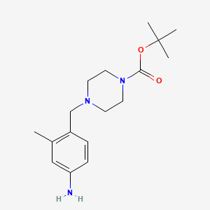 tert-Butyl 4-(4-amino-2-methylbenzyl)piperazine-1-carboxylate