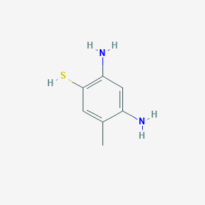 Benzenethiol, 2,4-diamino-5-methyl-