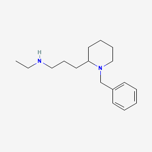 3-(1-benzylpiperidin-2-yl)-N-ethylpropan-1-amine