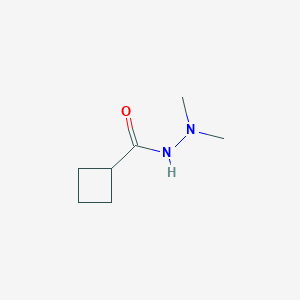 Cyclobutanecarboxylic acid, 2,2-dimethylhydrazide