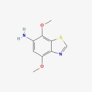 4,7-Dimethoxy-1,3-benzothiazol-6-amine