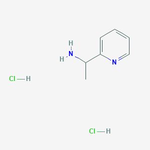 molecular formula C7H12Cl2N2 B1395815 1-(2-Pyridyl)ethylamine Dihydrochloride CAS No. 40154-81-2