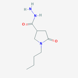 1-Butyl-5-oxopyrrolidine-3-carbohydrazide