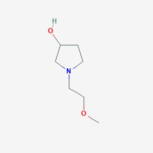 molecular formula C7H15NO2 B1395827 1-(2-甲氧基乙基)吡咯烷-3-醇 CAS No. 1275134-54-7
