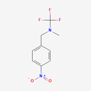 1,1,1-trifluoro-N-methyl-N-(4-nitrobenzyl)methanamine