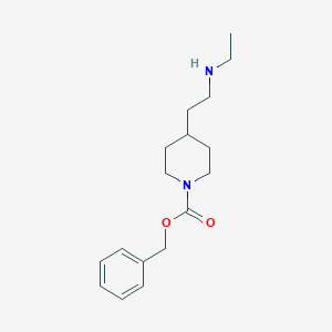 Benzyl 4-(2-(ethylamino)ethyl)piperidine-1-carboxylate