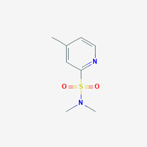 N,N,4-trimethylpyridine-2-sulfonamide